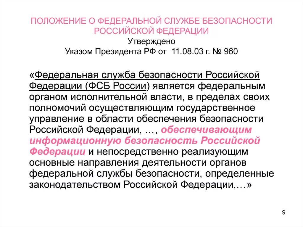 К органам безопасности рф относятся. Положением "о Федеральной службе безопасности. Положение о службе безопасности.