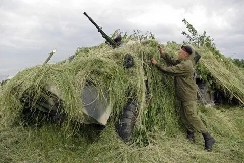 Маскировка техники