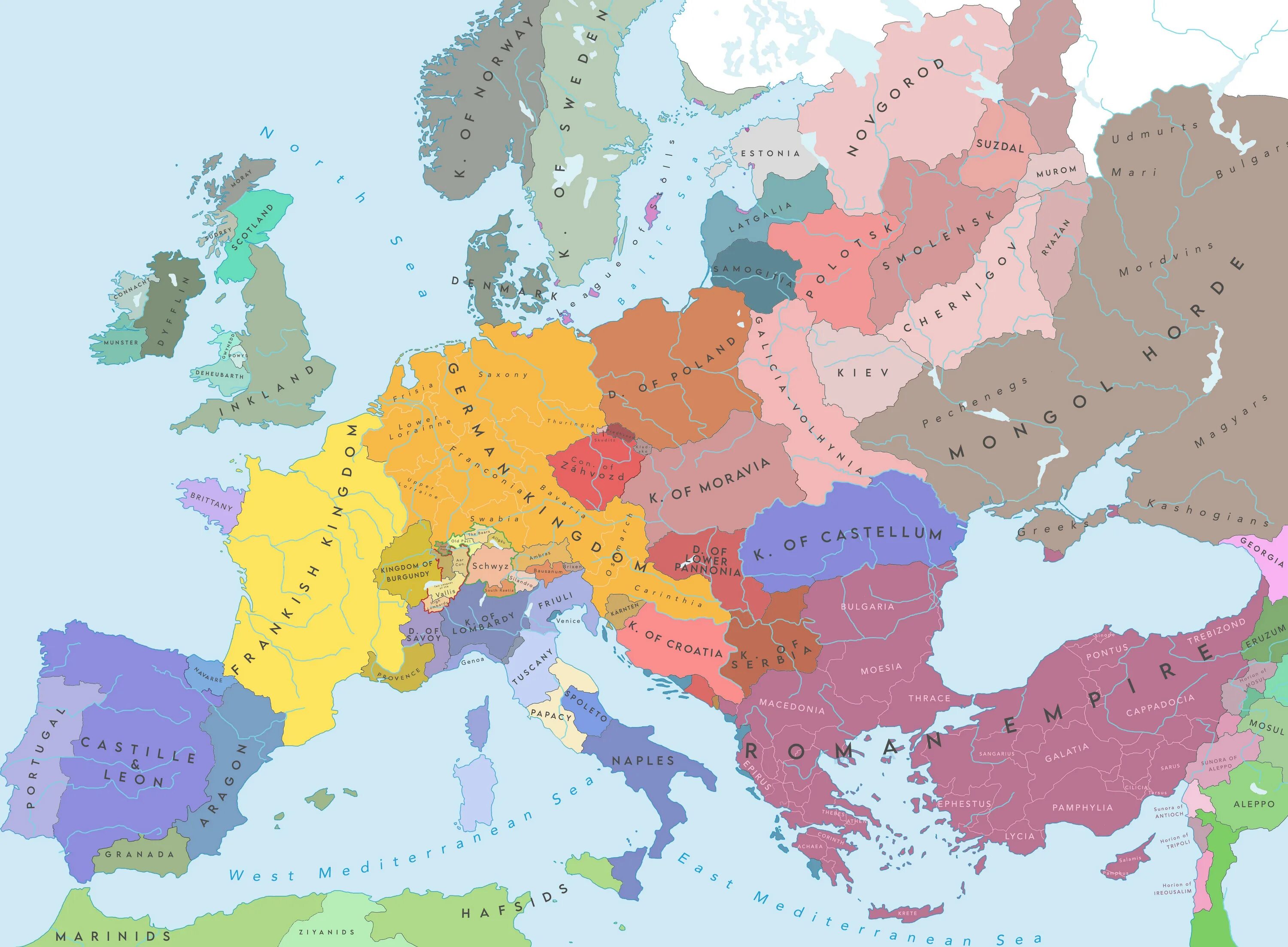 Into europe