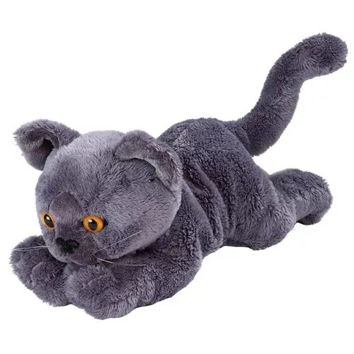Серые кошки игрушки. Игрушка «Gray Cat» 30 см , 5353. Мягкая игрушка серый кот. Игрушка британский кот. Мягкая игрушка кошка серая.
