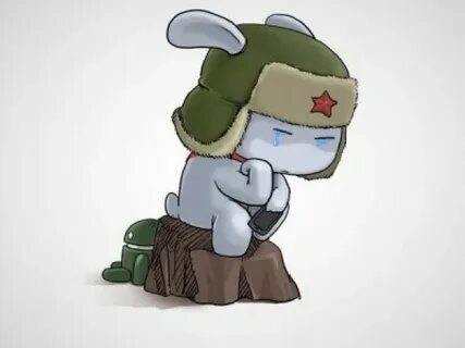 Андроид заяц в ушанке