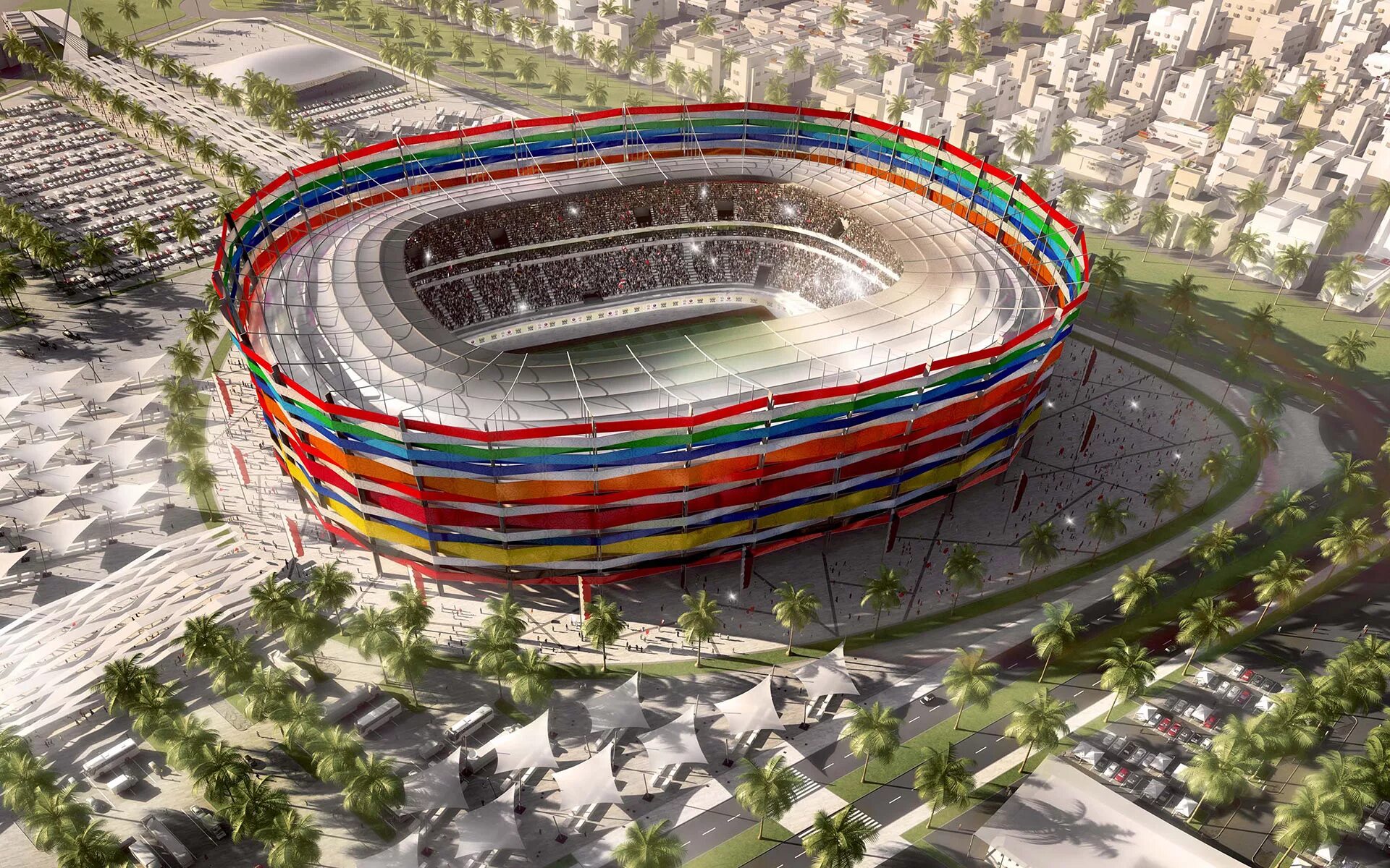 Стадион тофика. FIFA World Cup Qatar 2022 стадионы. Доха стадион для ЧМ 2022. Стадион в Катаре 2022.