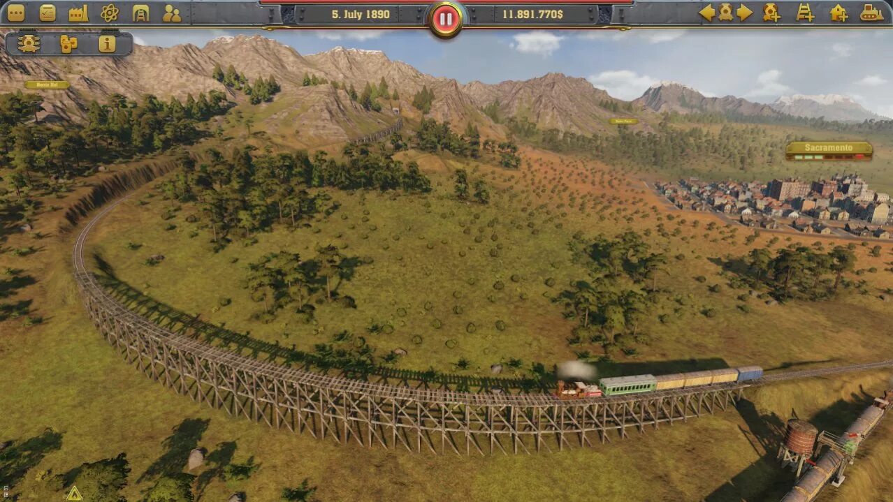 Строй железную дорогу игра