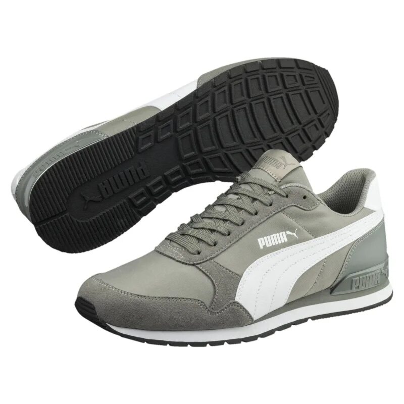Мужские кроссовки серого цвета. Puma st runner v2 nl. кроссовки puma st runner v2. кроссовки пума st runner sd. кеды &quot;st runner v3 mesh&quot; puma.