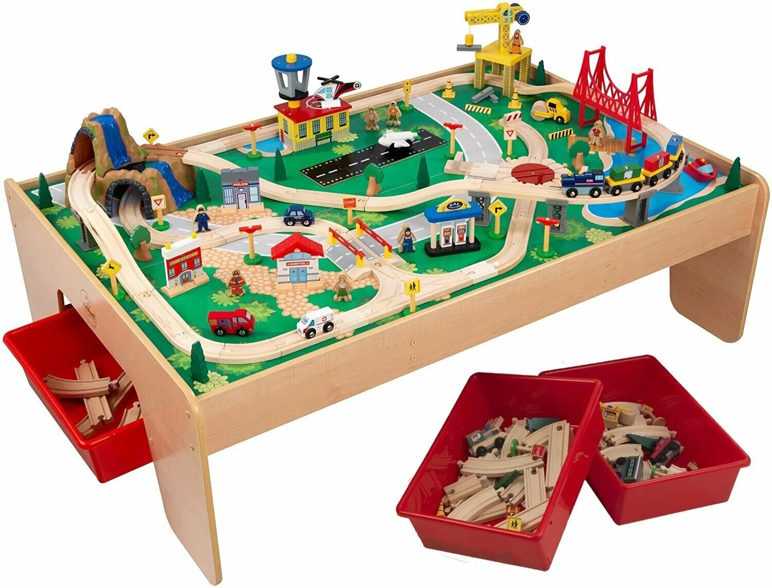 игровой набор kidkraft гонки мега спуск цена. игрушки для мальчиков. игрушки конструкторы для детей. игровой набор мастерская smoby 500189. что можно подарить сыну на 7 лет.