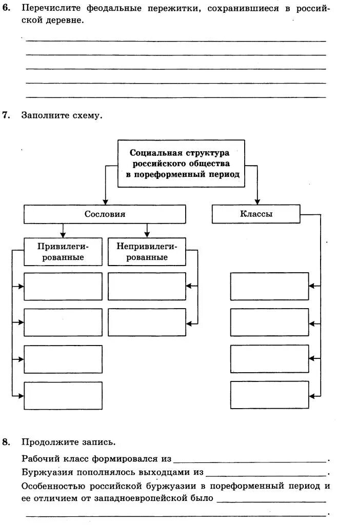 Социальная структура российского общества в пореформенный период. Социальная структура российского общества в 17 рабочий лист 7 класс. Схема структура пореформенного общества. Социальная структура российского общества в 17 веке таблица. Схема социальная структура российского общества в xvii