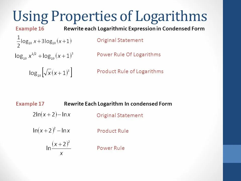 Product rule. Logarithm properties. Logarithm exponential form. Logarithmic form. Logarithm Rules.