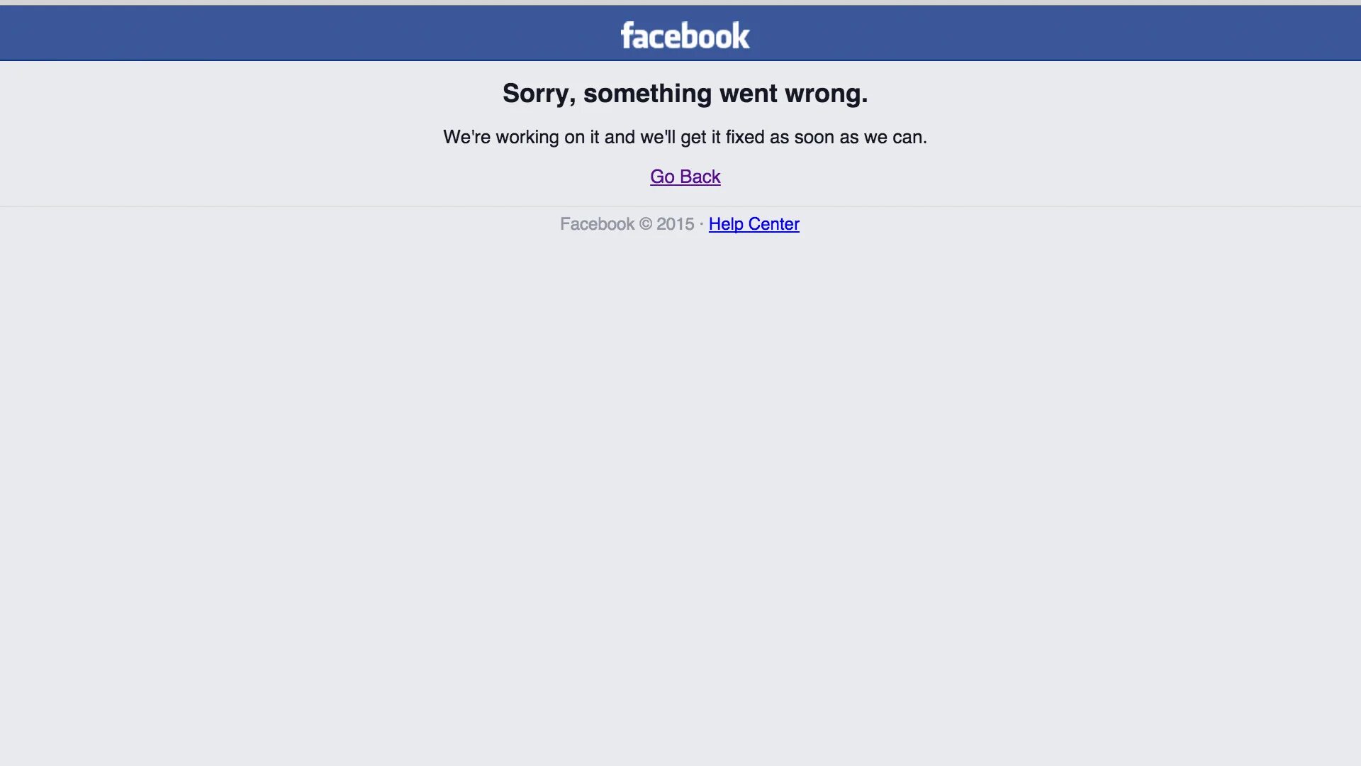 Ошибка входа Facebook. Something went wrong. Facebook login Error что делать. Sorry wrong Window. User login error