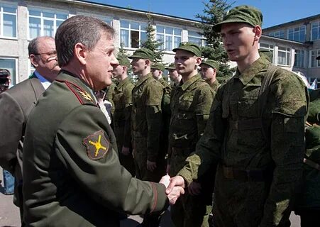 Призывники железнодорожного