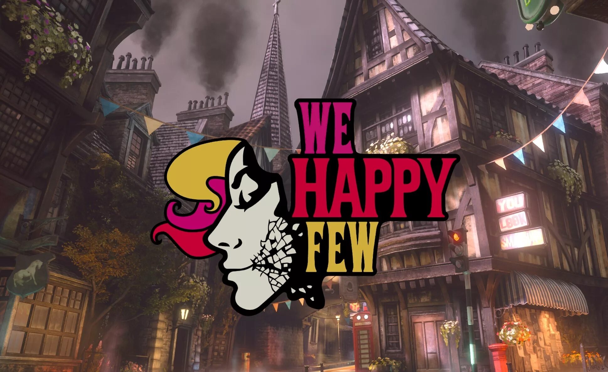 We happy few русском. Игра we Happy few. We Happy few обложка. Ви Хэппи фью. We Happy few обои.