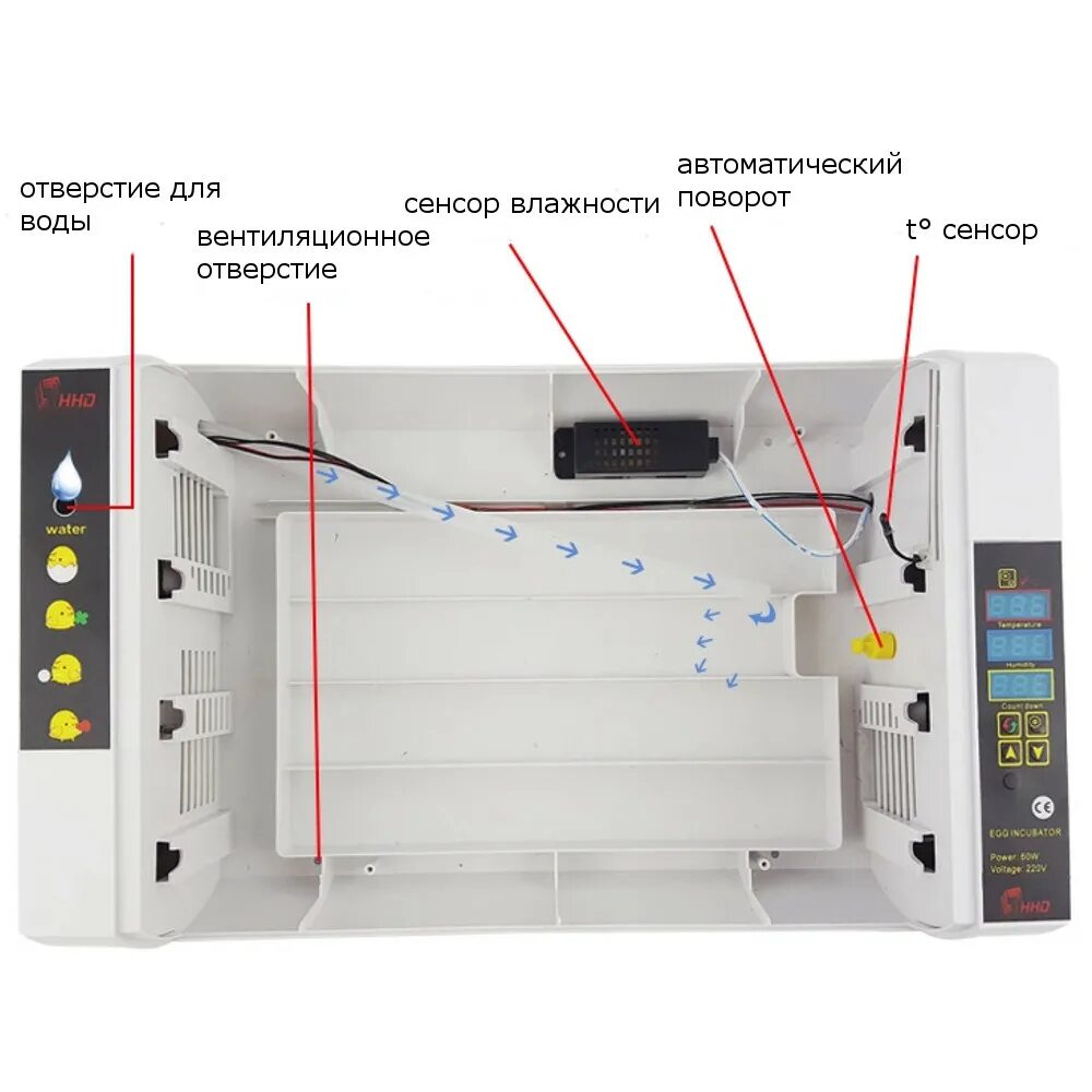 Автоматическая влажность в инкубаторе. Инкубатор HHD 24. Инкубатор Egg incubator HHD YZ-24a. Инкубатор для яиц HHD 24, цифровой дисплей. Инкубатор автоматический на 24 яйца HHD.