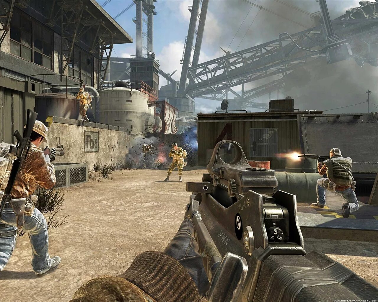 Call of Duty Black ops 1. Требовательные игры. Самая требовательная игра. Топ требовательных игр на ПК.