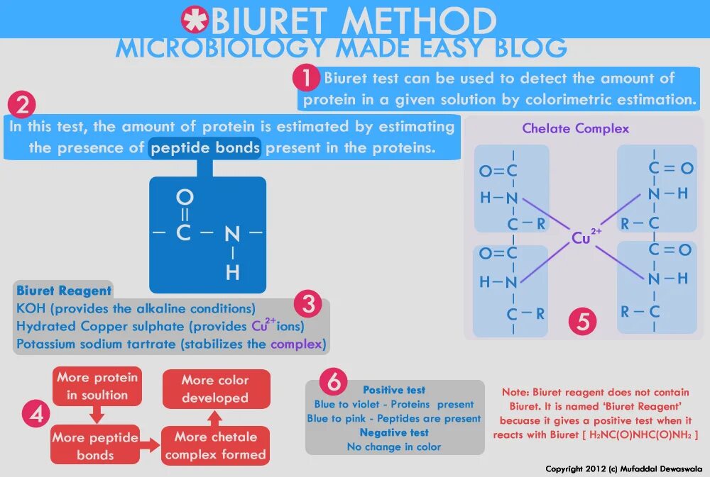 Given solution. Тест биурета. Biuret method. Biuret Reaction. Biuret Test for Proteins.
