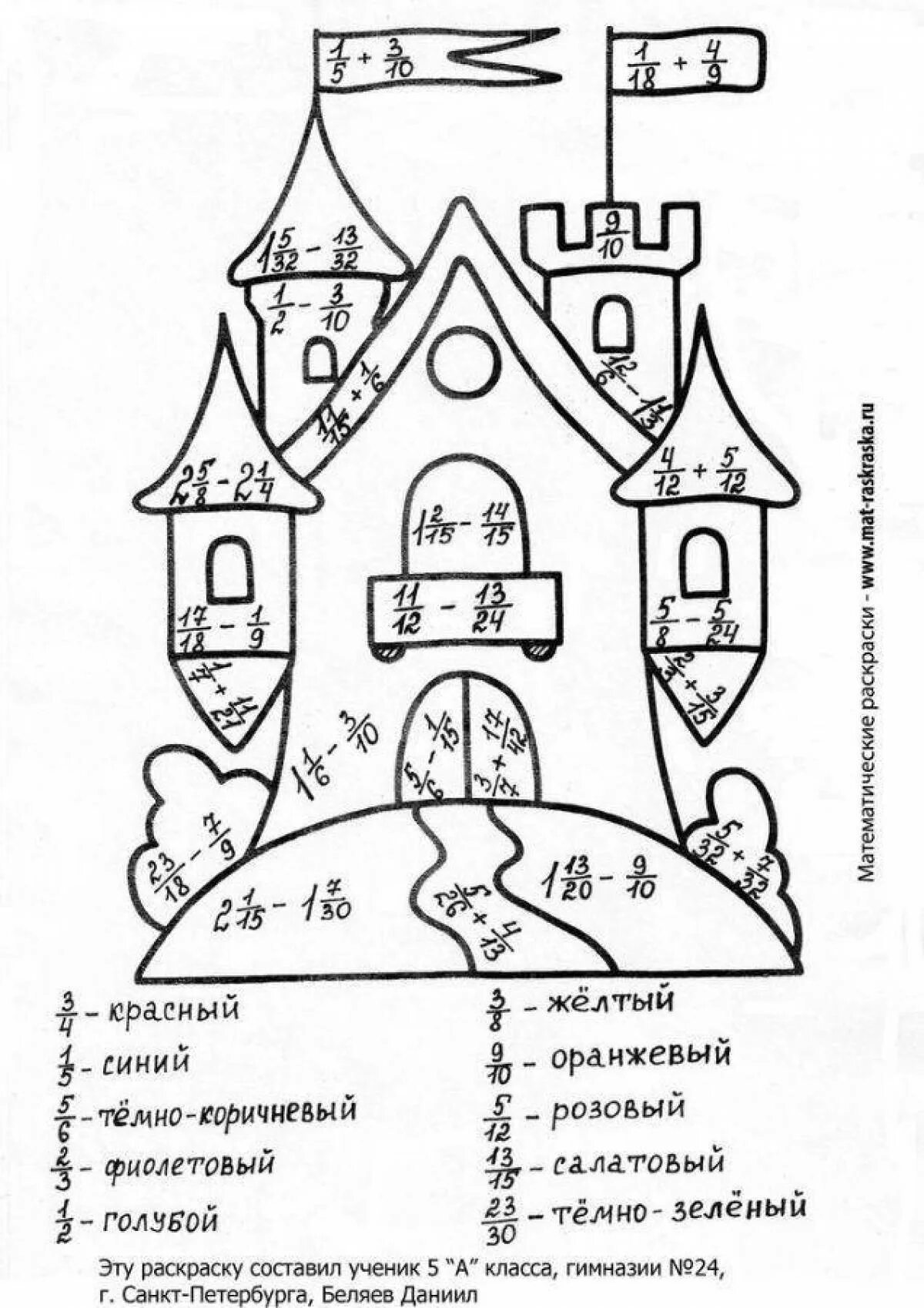 Математическая раскраска. Рисование по примерам. Математические рисунки. Раскраска математические задачи.