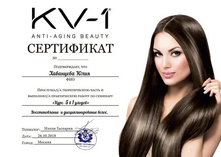 Нанопластика волос обучение