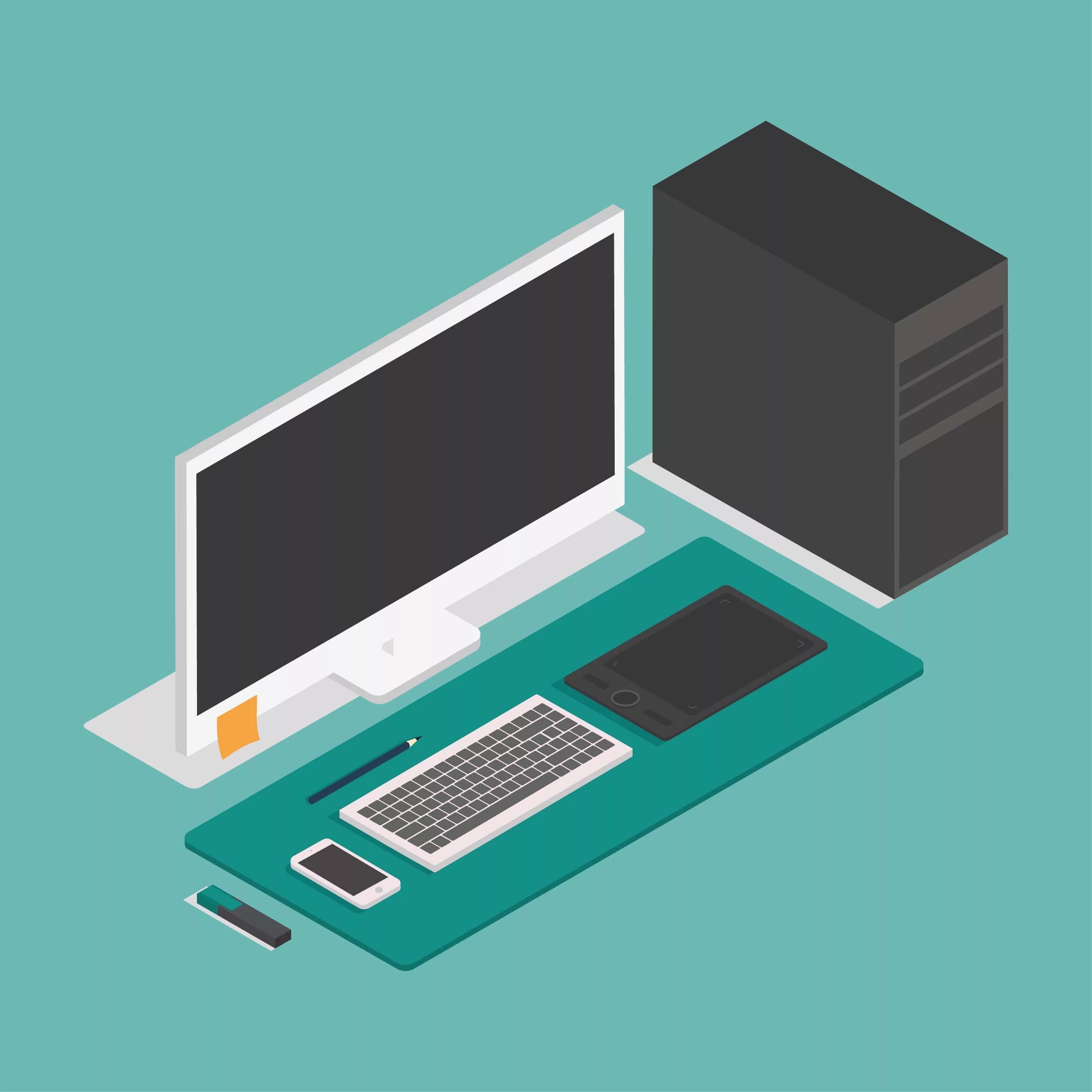 Pc flat. Isometric illustration ноутбук. компьютер flat. плоский компьютер. компьютер флэт иллюстрация.