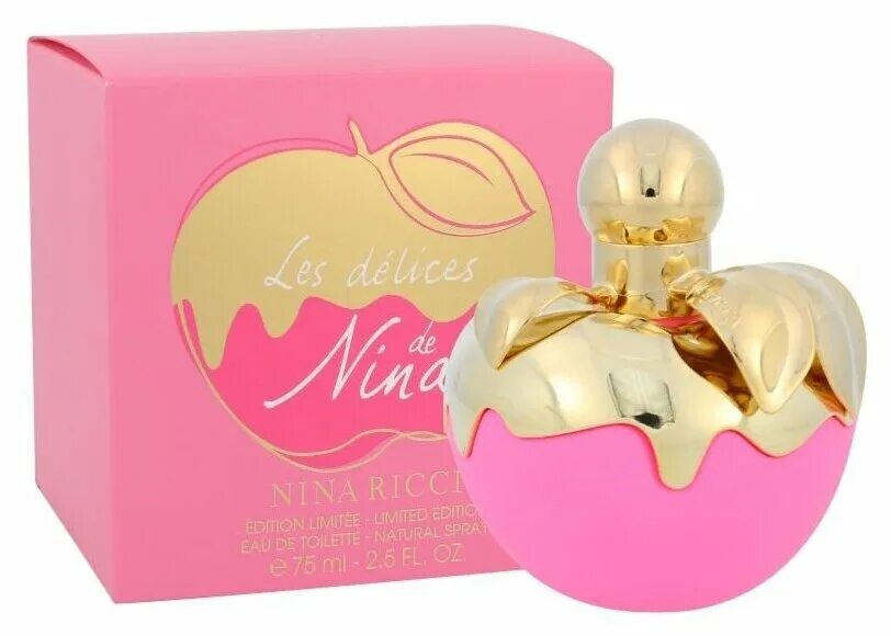 Купить духи nina. Nina Ricci les Delices Limited Edition EDT 80 ml.