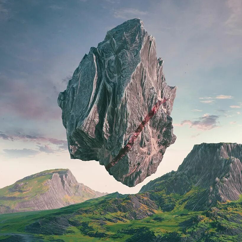 The biggest mountain in the world. Филипп Ходас картины. Удивительные горы. Странные горы. Красивые необычные горы.