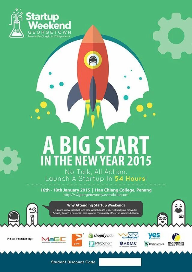 Startup events