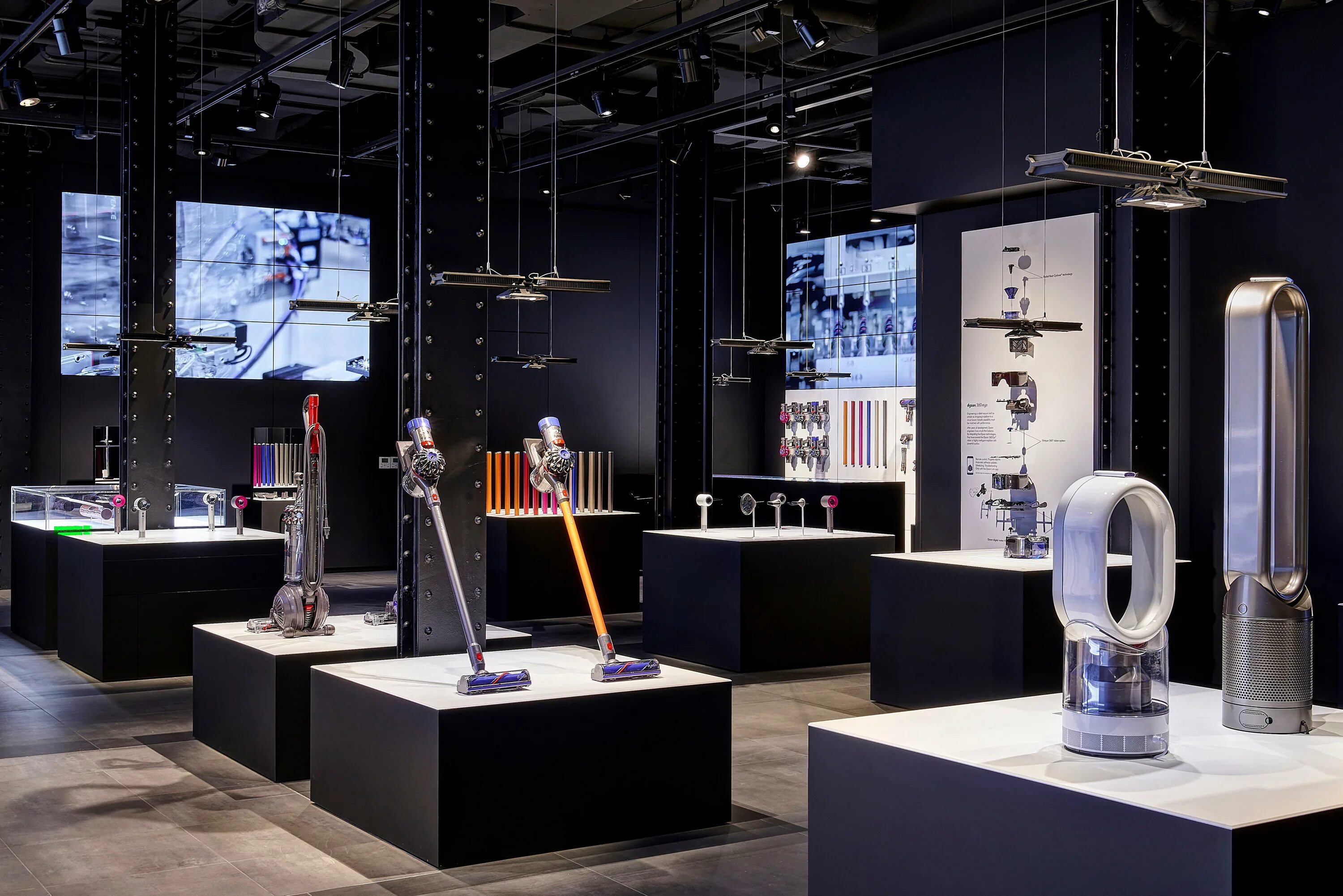 Бренд дайсон. Бутик Dyson. Shop-in-shop Дайсон. Dyson Store. Мега Химки Dyson фирменный магазин.