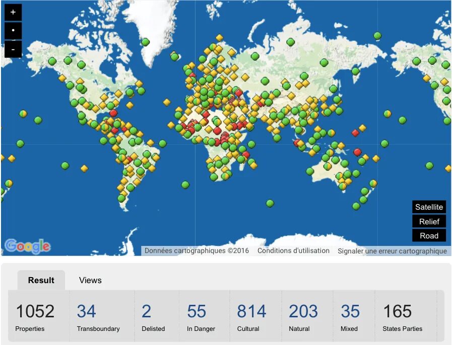 World Heritage list. UNESCO World Heritage site. UNESCO World Heritage list. World Heritage sites around the World.