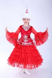 Казахский национальный костюм для девочки