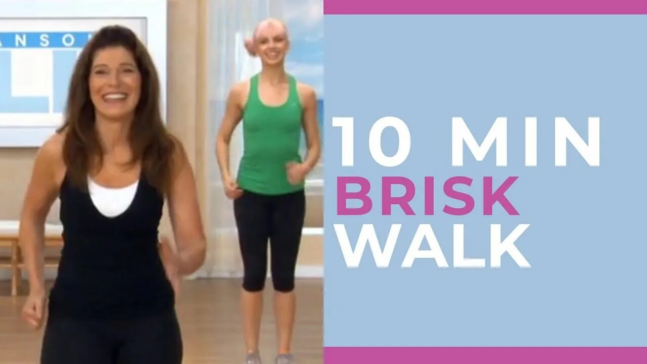 Ходьба с Лесли Сансон фото до и после. Stroll walk Brisk Run. 10 Minute walk. Ten minute walk