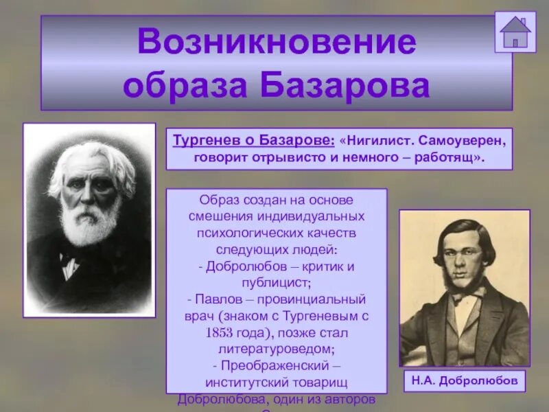 Образ Базарова. Тургенев о Базарове. Тургенев нигилизм.