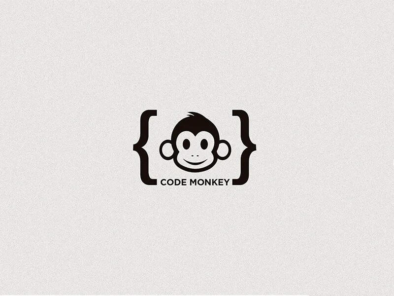 Код Monkey. QR-код обезьяны логотип. Монки код. Манки кодер.