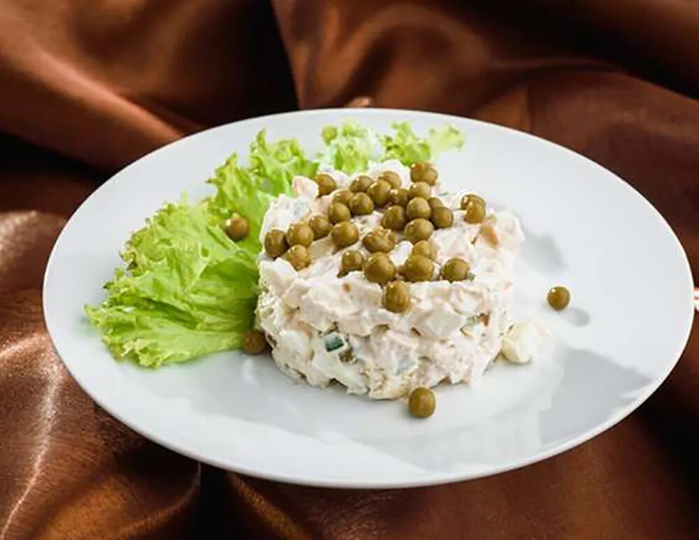 Курица горошек огурец яйцо