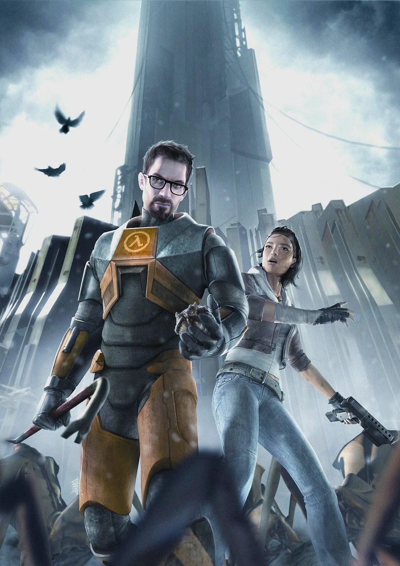 Game posters. Half-Life 2. Half Life 2 Gordon Freeman. Half Life 2 Gordon Freeman Art.