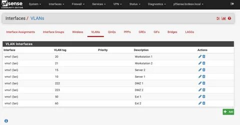 Proxmox pfsense