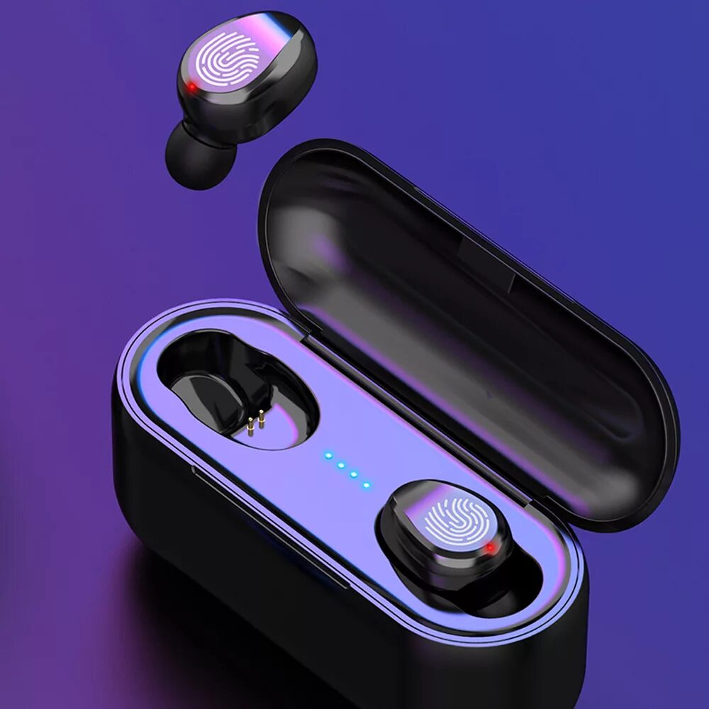 Bth f9 tws. Беспроводные наушники f9 TWS. Беспроводные наушники true Wireless BT f9. Wireless Bluetooth Earbuds f9. Ipx7 Waterproof Wireless TWS.