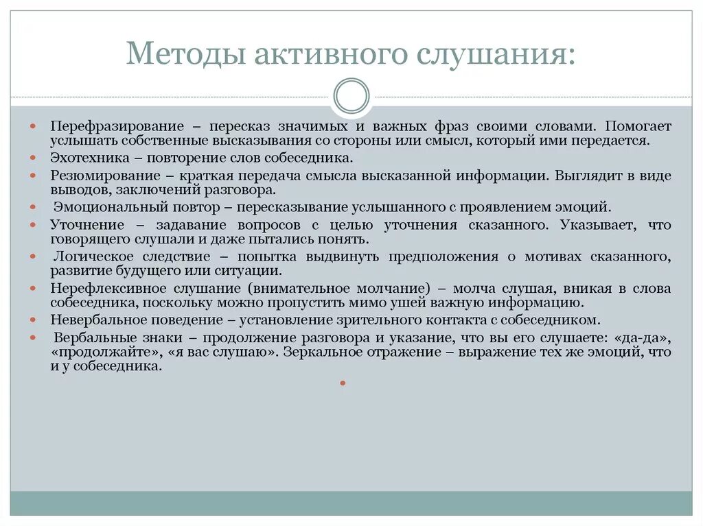 Приемы активного слушания примеры. Способы эффективного слушания. Алгоритм активного слушания. Назовите приемы активного слушания.