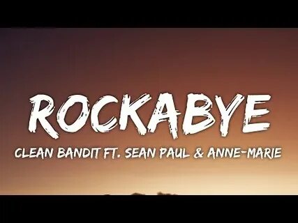 Sean paul anne marie rockabye remix