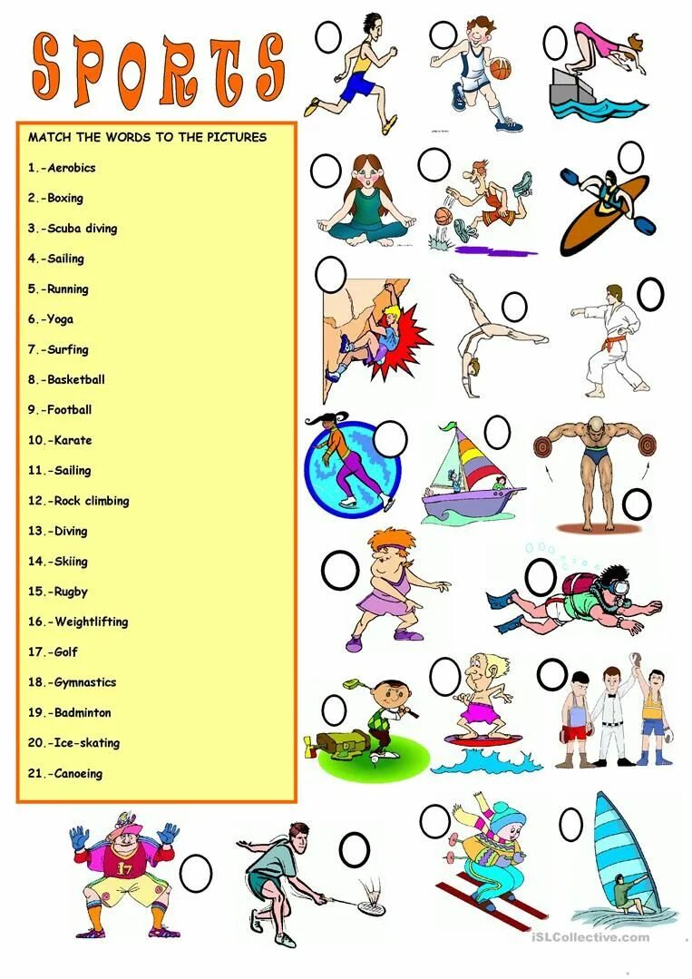 Sports exercises. Спорт Worksheet. Задания по английскому спорт. Sport упражнения по английскому. Задания на тему спорт английский.