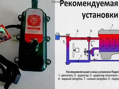 Как подключить 220 подогрев