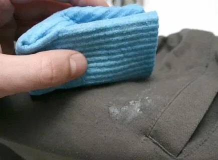 Чем оттереть засохший клей с одежды