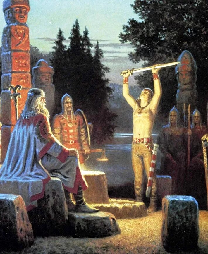 языческие крещение