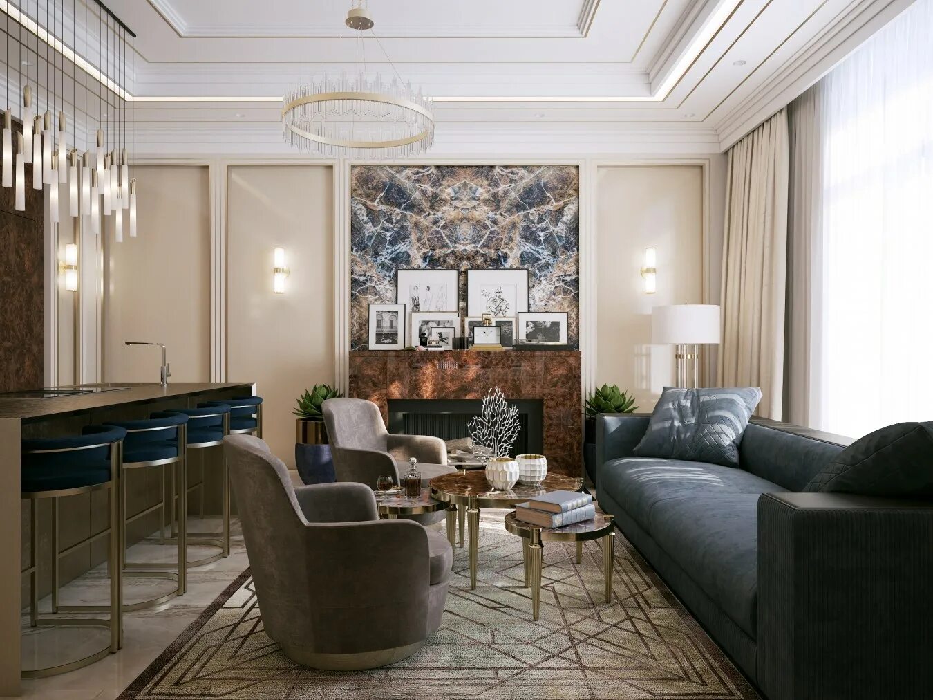 Интерьер неоклассика гостиная. Современный с элементами классики. Стиль неоклассицизм в интерьере. Интерьер в стиле современной классики. Современный стиль с элементами классики.