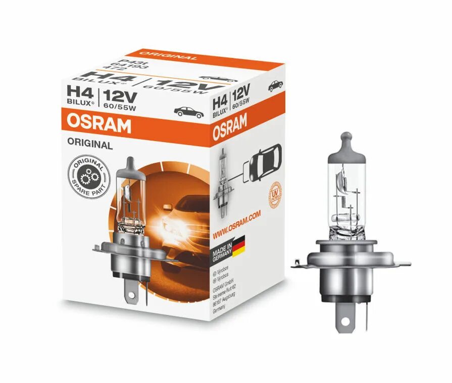 Osram h4 Original line - 64193. Лампа автомобильная h4 12-60/55 (64193) p43t-38 Osram. Автолампа Osram Original h4 64193. Лампа автомобильная галогенная Osram Original line 64193 h4 60/55w 1 шт.. Osram h4 12v 60 55w p43t