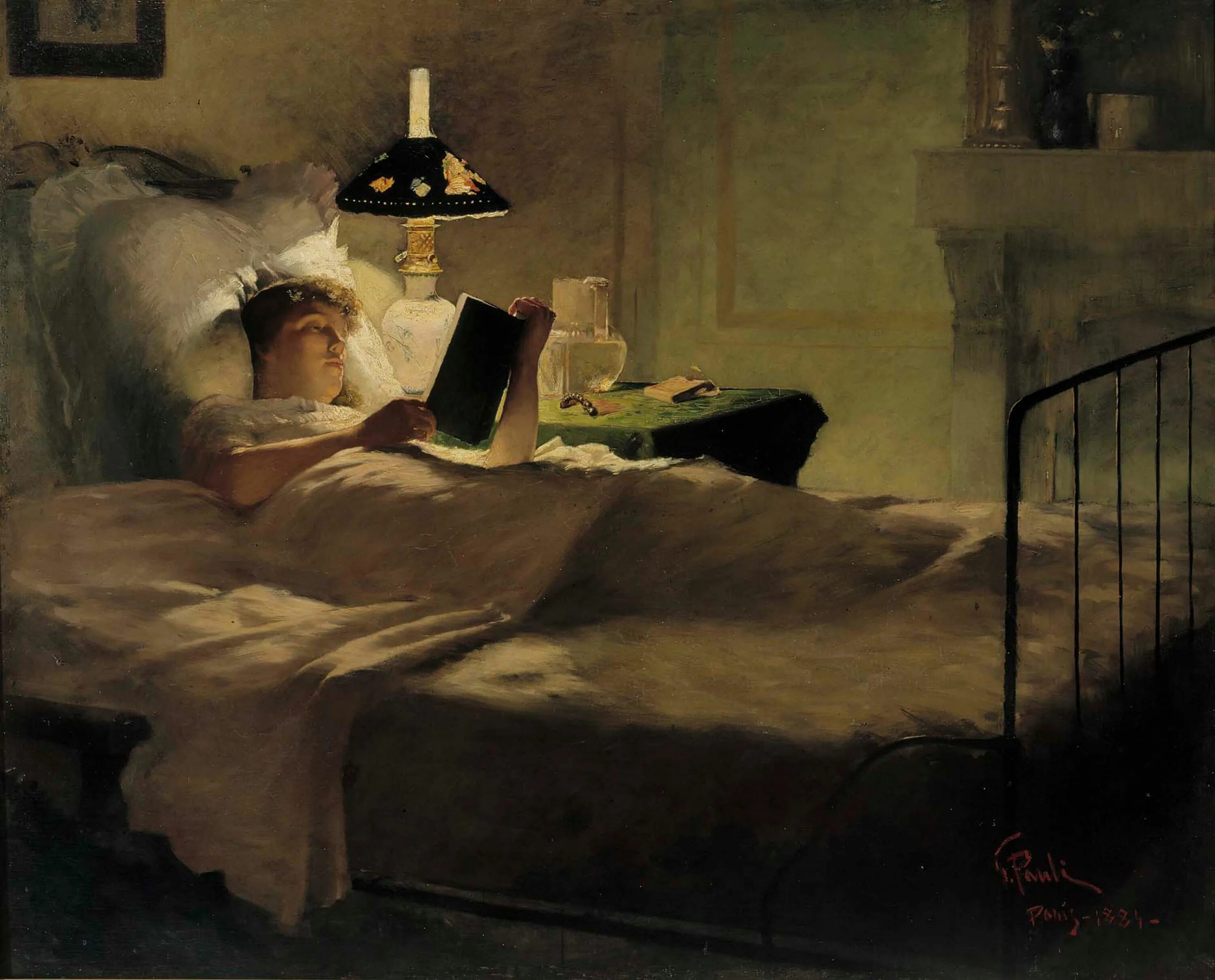Читать ты я постель сейчас же. Georg Pauli (1855 – 1935) - одалиска. Георг Паули. Георг Паули. "Вечернее чтение".. Георг Паули картины.