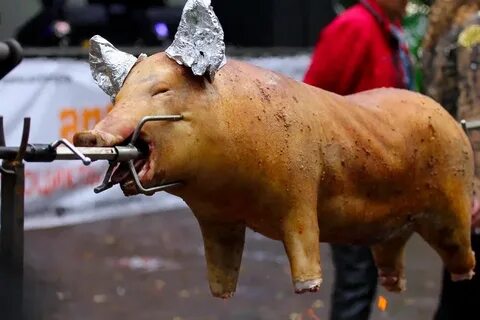 Свинья шашлык