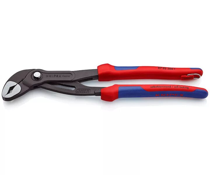 Клещи knipex cobra. Клещи Knipex KN-8702300t. 87 02 300 Knipex. Переставные клещи Книпекс 300. Ключ Knipex KN-8702300.