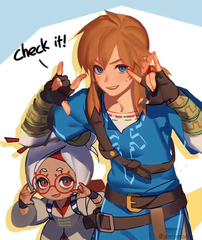 The legend of zelda purah. Линк Breath of the Wild. Линк и Зельда Breath of the Wild. The Legend of Zelda линк и Зельда. Линк Зельда Legend of Wild.