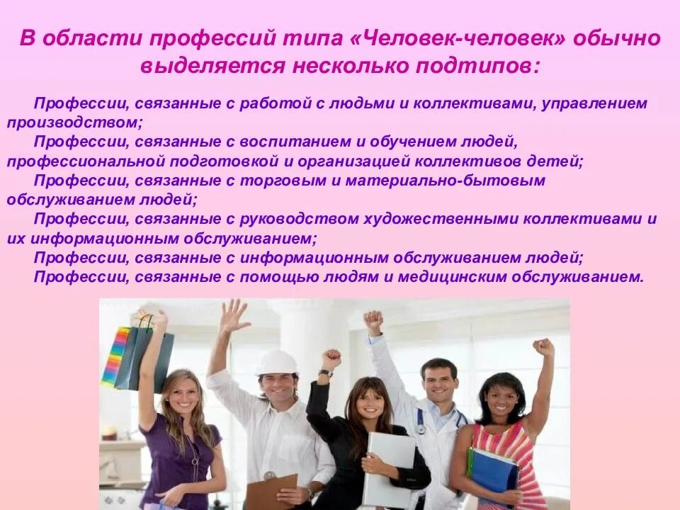 Работа с людьми какие профессии. Области профессий. проект мой выбор профессии. выбор профессии 8 класс технология. план выбора профессии по технологии.