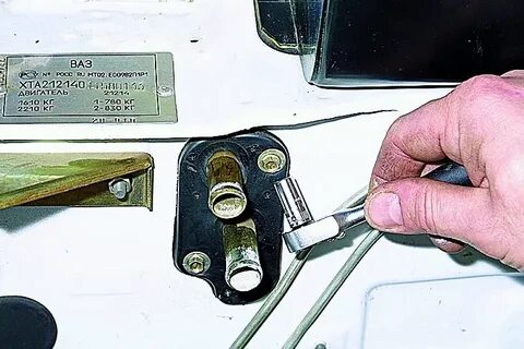 Замена крана отопителя нива 21214
