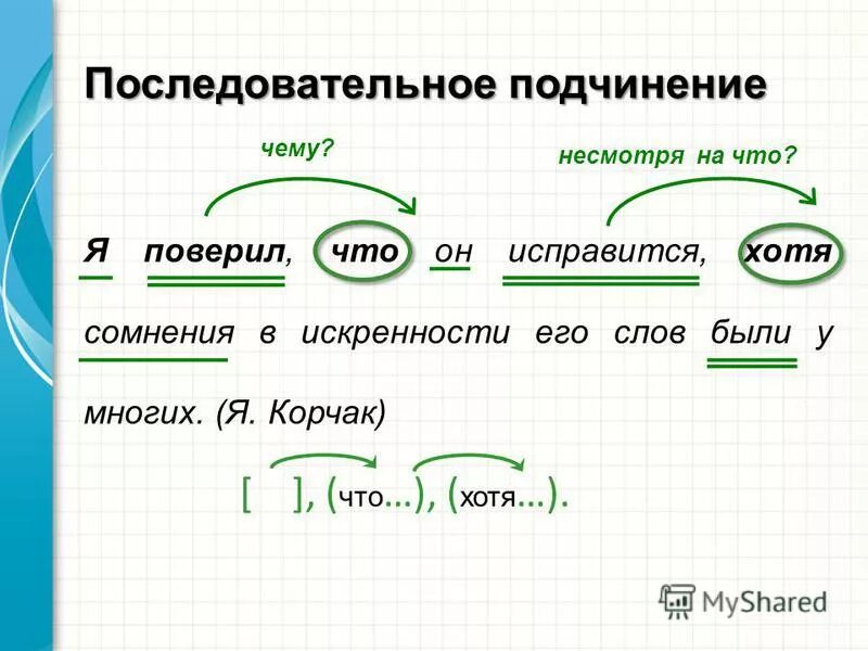 Едовательное подчинение. Предложения с последовательным подчинением. Сложноподчиненное предложение с несколькими придаточными. Спп последовательное параллельное однородное. Что значит последовательное подчинение придаточных предложений.