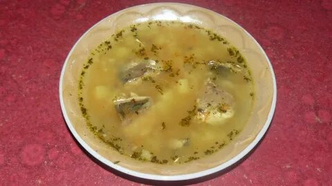 Суп из консервы в масле