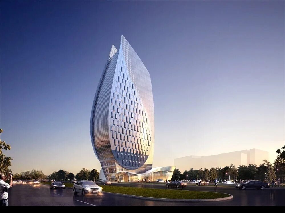 It is building in the world